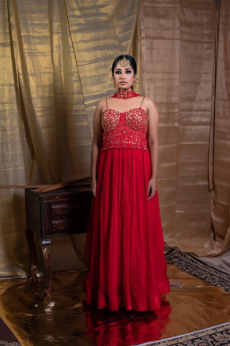 Anarkali long dress - Image 4