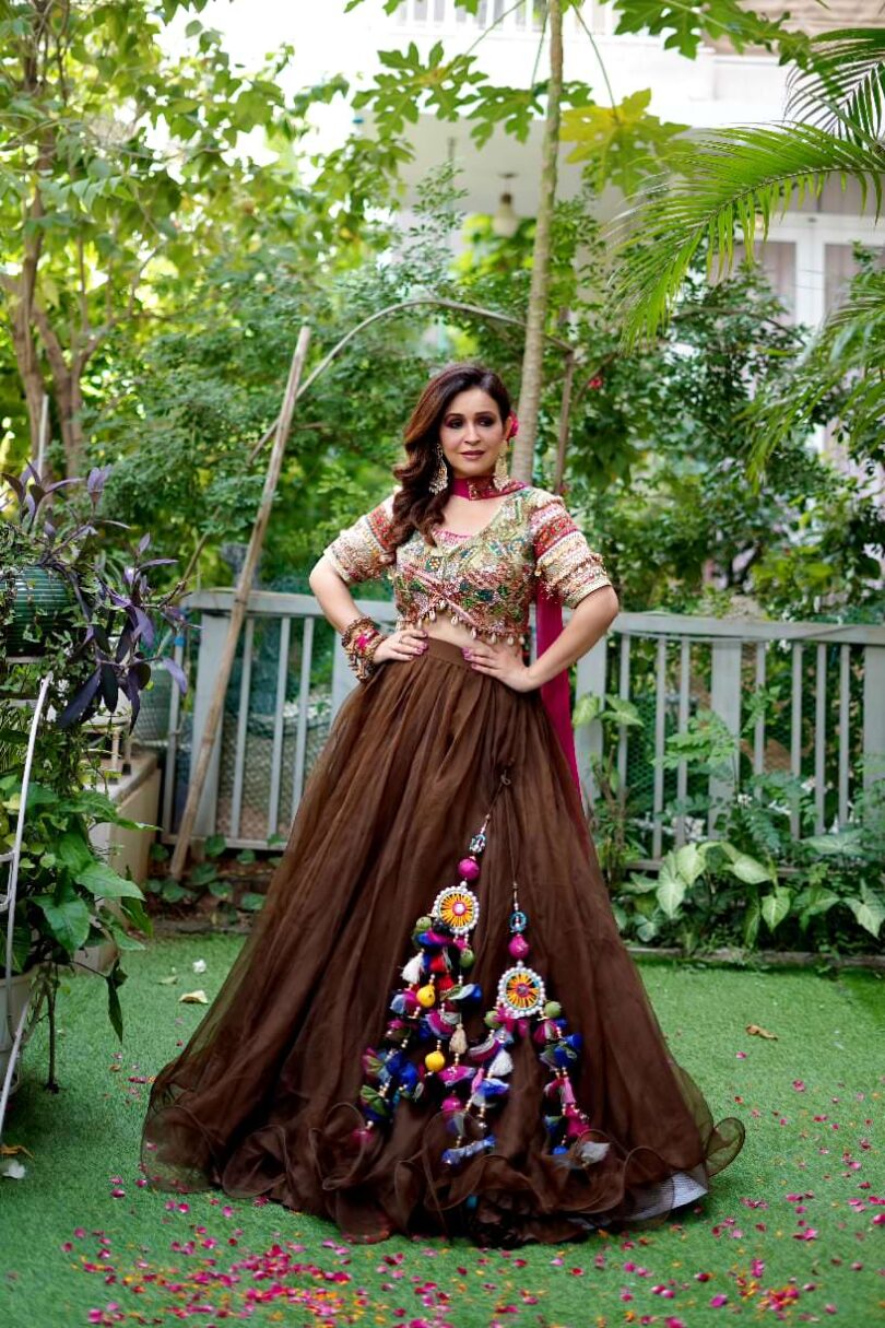 Skirt top set with Dupatta